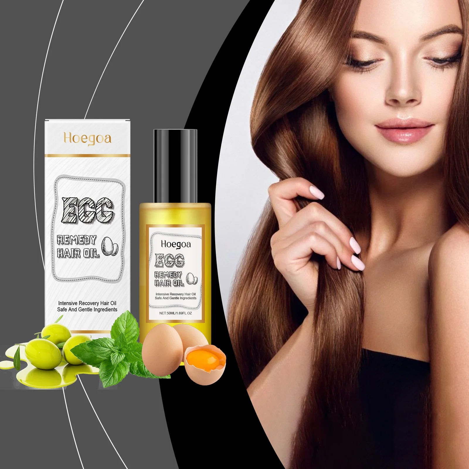 Egg Hair Oil